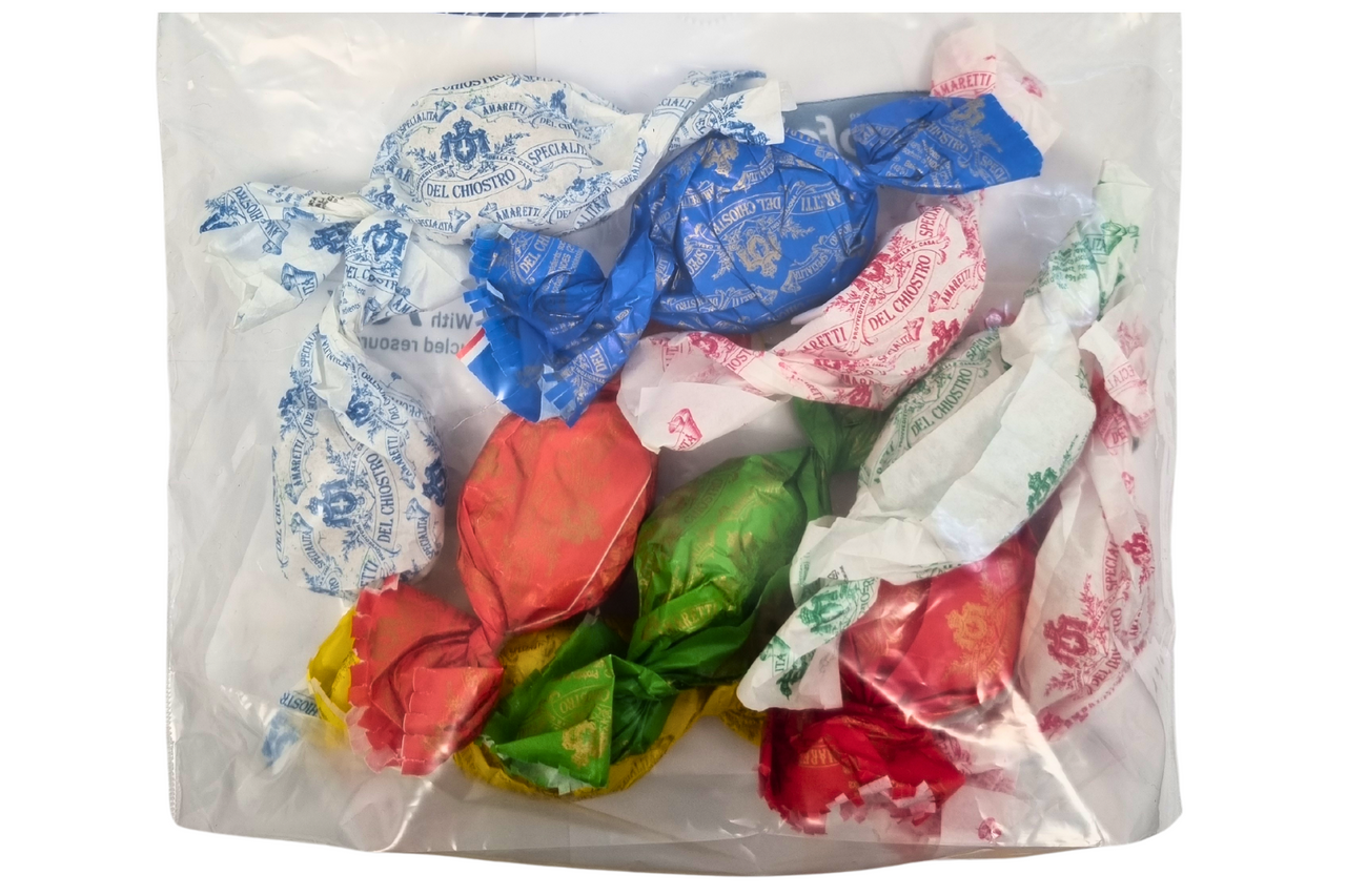 Amaretti Del Chiostro Crunchy & Soft Cookies 10 x Loose Mixed in a